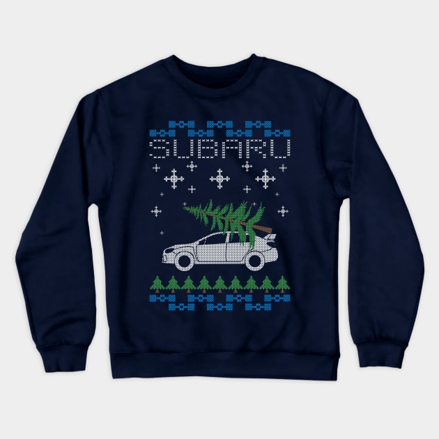 SUBIE CHRISTMAS Crewneck Sweatshirt by HSDESIGNS